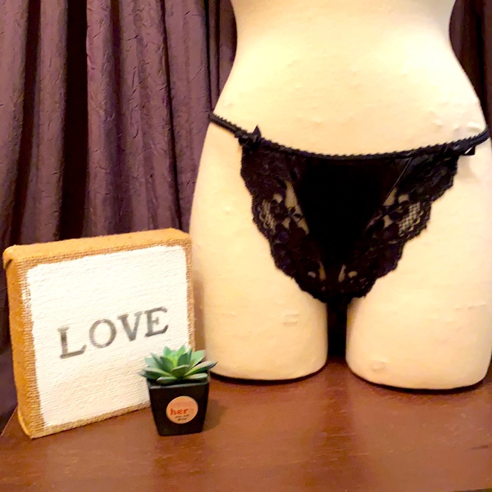 Victoria’s Secret black panties